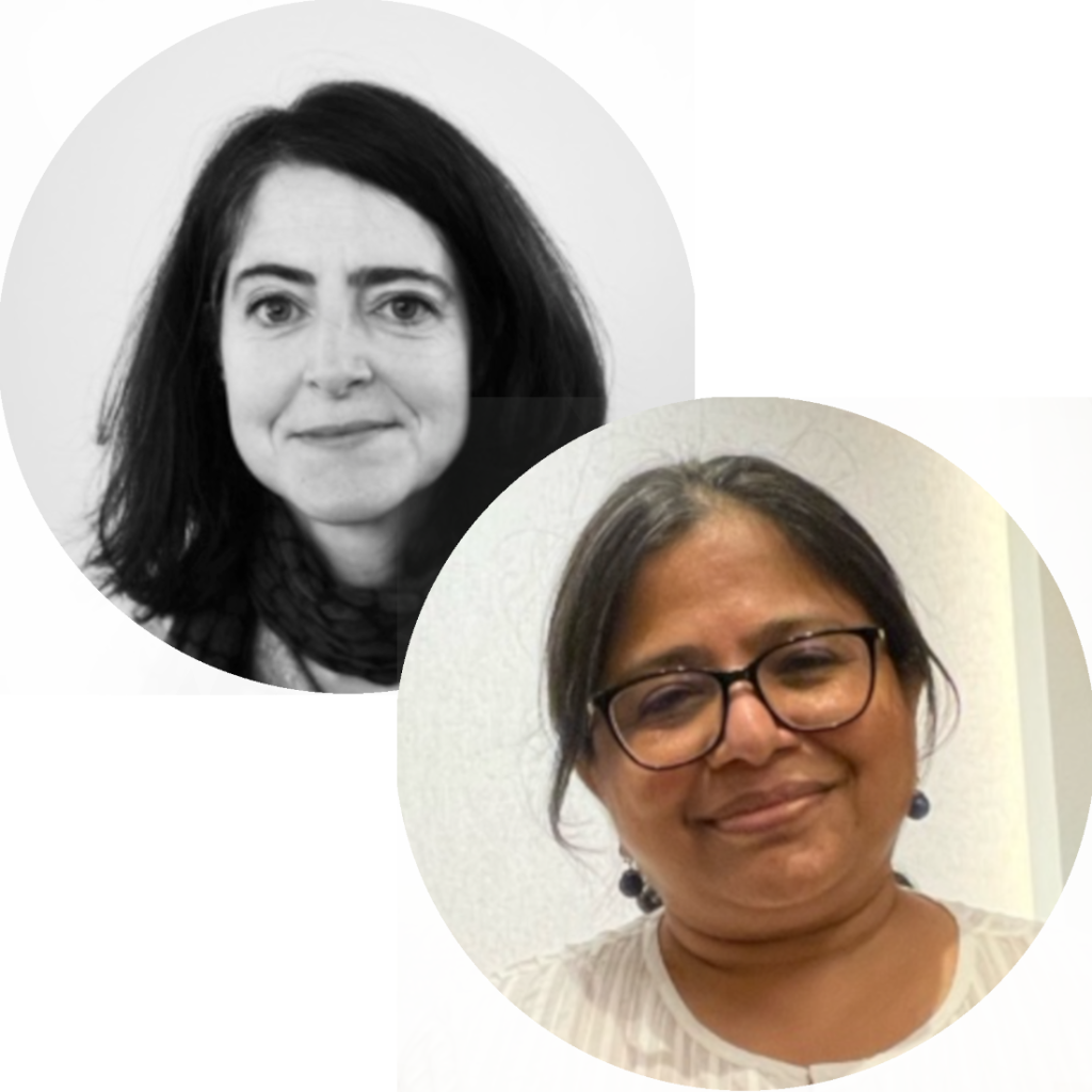Gwen Hanrahan and Vartika Jaini