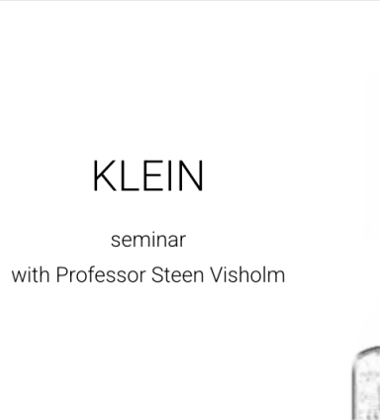 KLEIN seminar with Professor Steen Visholm