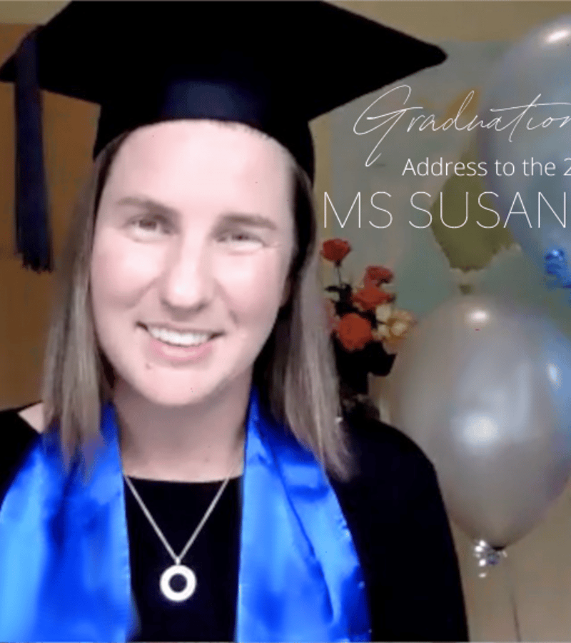 Address to the 2020 Graduands of the master