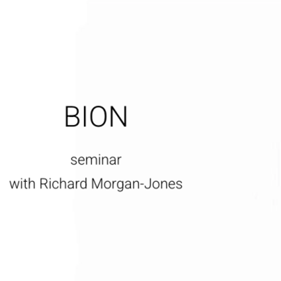 Bion seminar with Richard Morgan-Jones